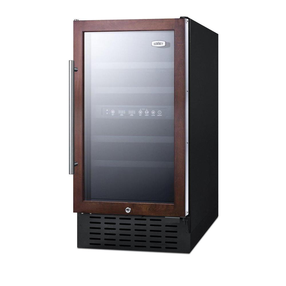 SUMMIT 18 in. Built-In Wine Cellar (SWC182Z) Panel Ready