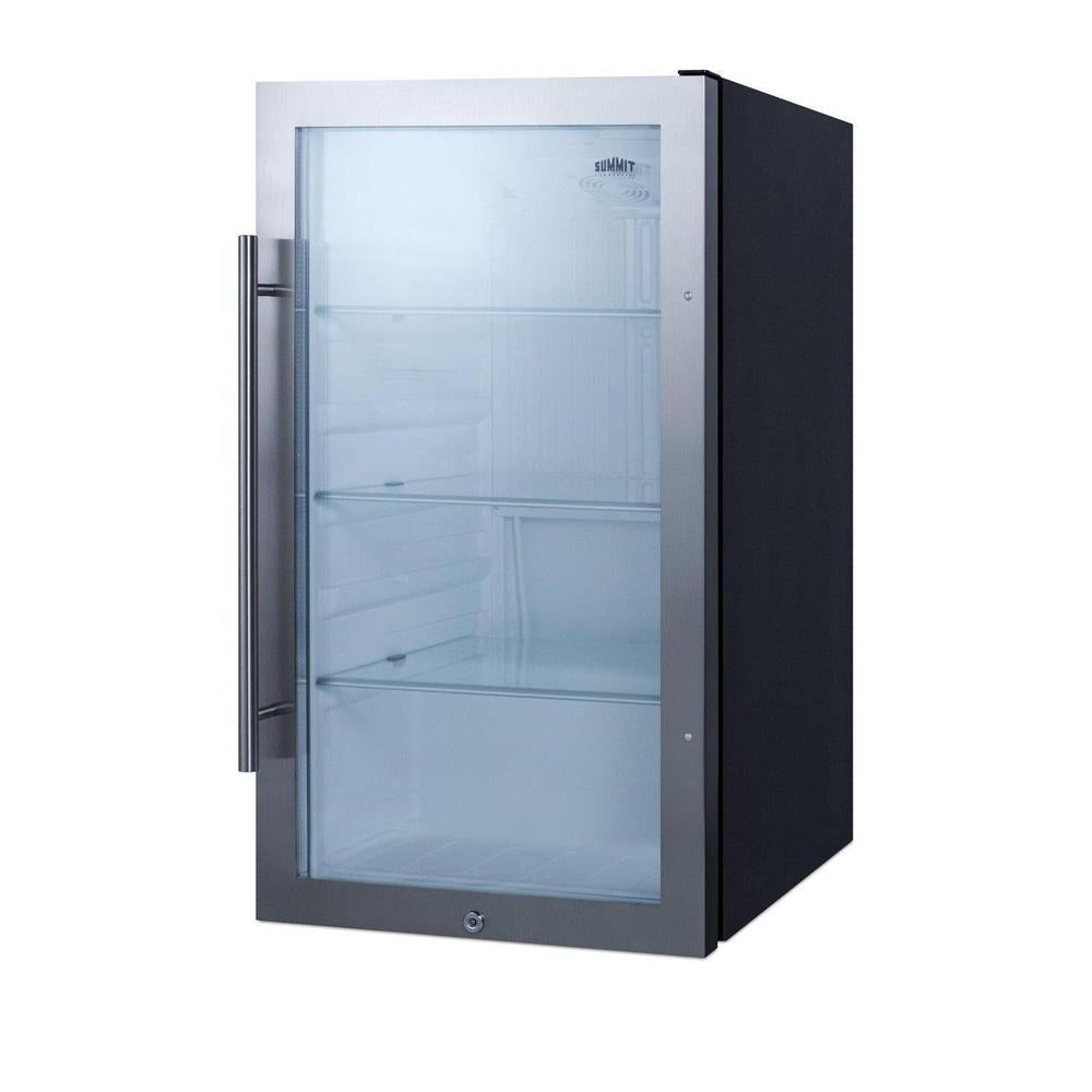 SUMMIT 19 in. Shallow Depth Indoor/Outdoor Beverage Cooler (SPR489OS) 