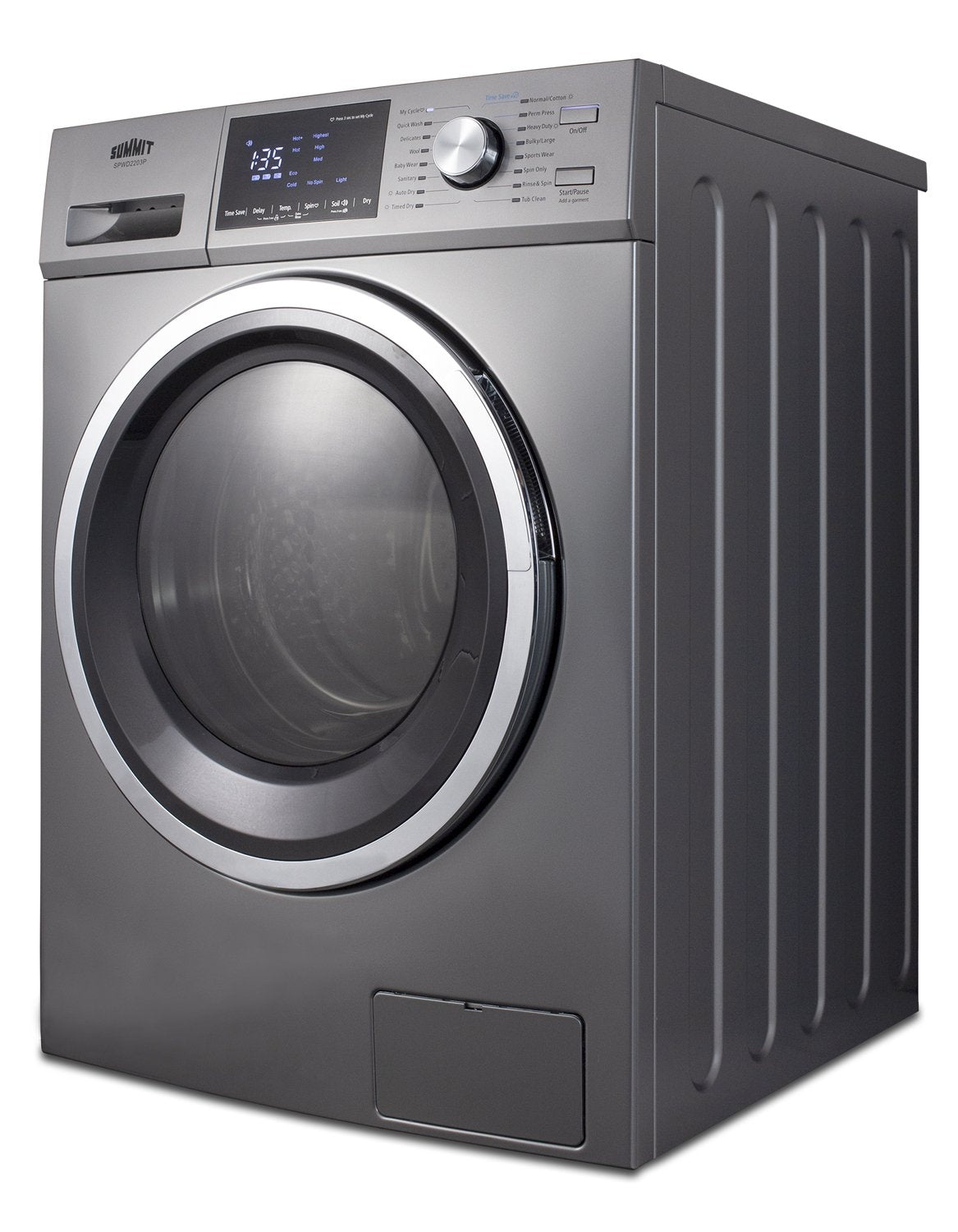 SUMMIT 24 in. 115V Washer/Dryer Combo (SPWD2203P) 