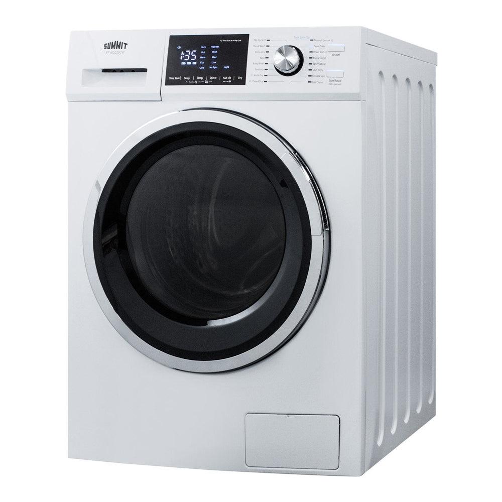 SUMMIT 24 in. 115V Washer/Dryer Combo in White (SPWD2202W) main image.