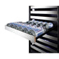 SUMMIT 24 in. 149-Bottle Triple Zone Wine Cellar (SWCP1988T) 