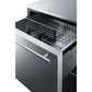 SUMMIT 24 in. 2-Drawer All-Refrigerator in Stainless Steel (SPR627OS2D) 