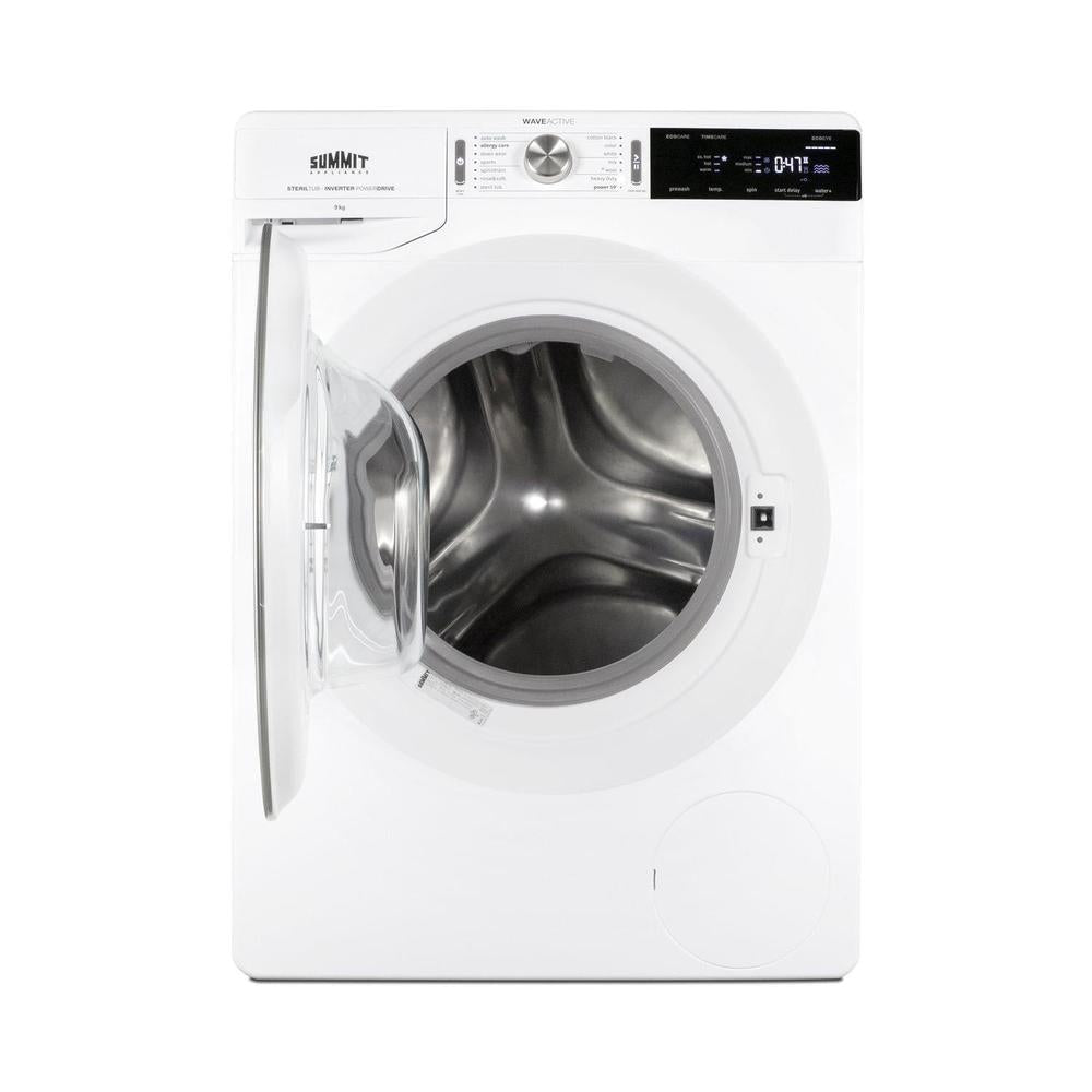 SUMMIT 24 in. 208-240V Front-Loading Washer (SLW241W) 