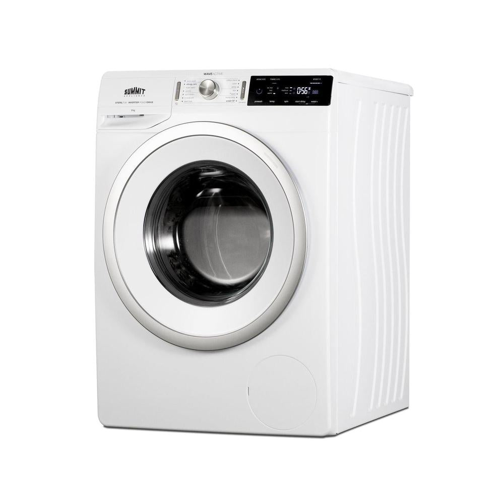 SUMMIT 24 in. 208-240V Front-Loading Washer (SLW241W) 