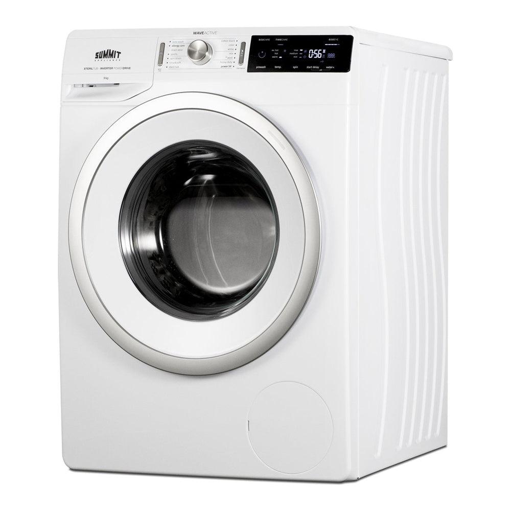 SUMMIT 24 in. 208-240V Front-Loading Washer (SLW241W) 