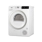 SUMMIT 24 in. 208-240V Heat Pump Dryer in White (SLD242W) 