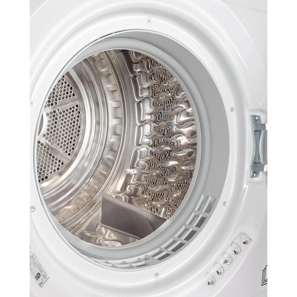 SUMMIT 24 in. 208-240V Heat Pump Dryer in White (SLD242W) 