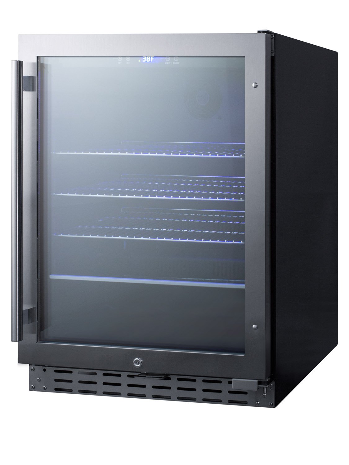 SUMMIT 24 in. ADA-Compliant Built-In Beverage Cooler (ALBV2466) 