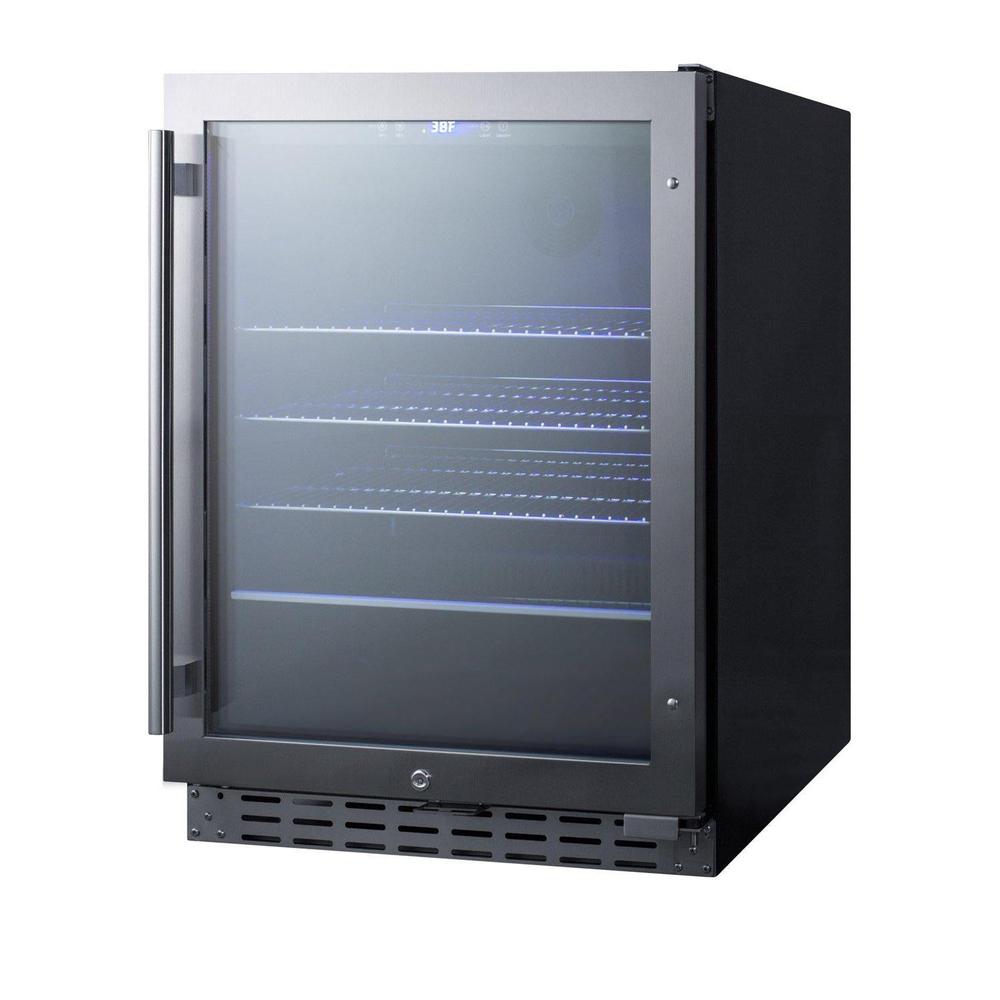 SUMMIT 24 in. ADA-Compliant Built-In Beverage Cooler (ALBV2466) 
