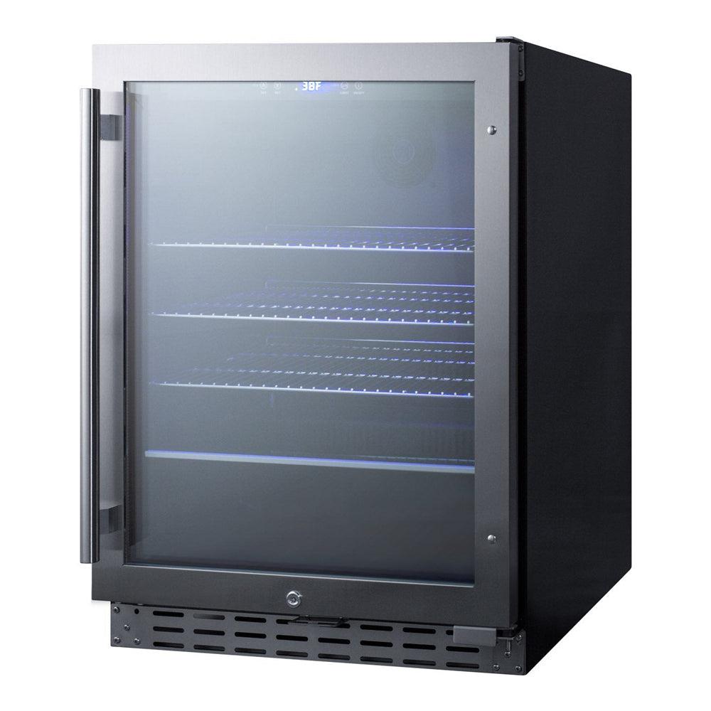 SUMMIT 24 in. ADA-Compliant Built-In Beverage Cooler (ALBV2466) 