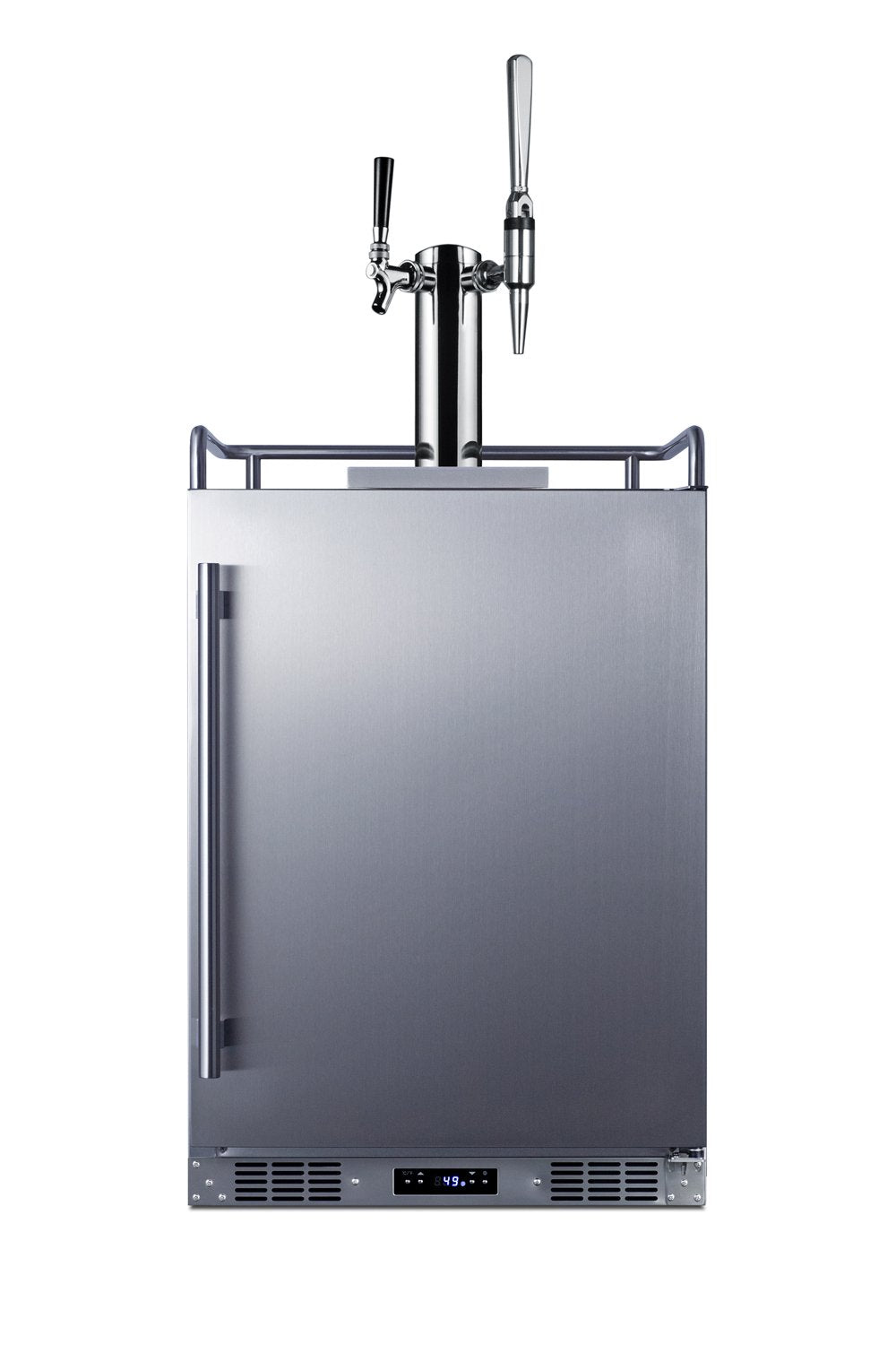 SUMMIT 24 in. Built-In Cold Brew/Nitro-Infused Coffee Kegerator (SBC682CMTWIN) 