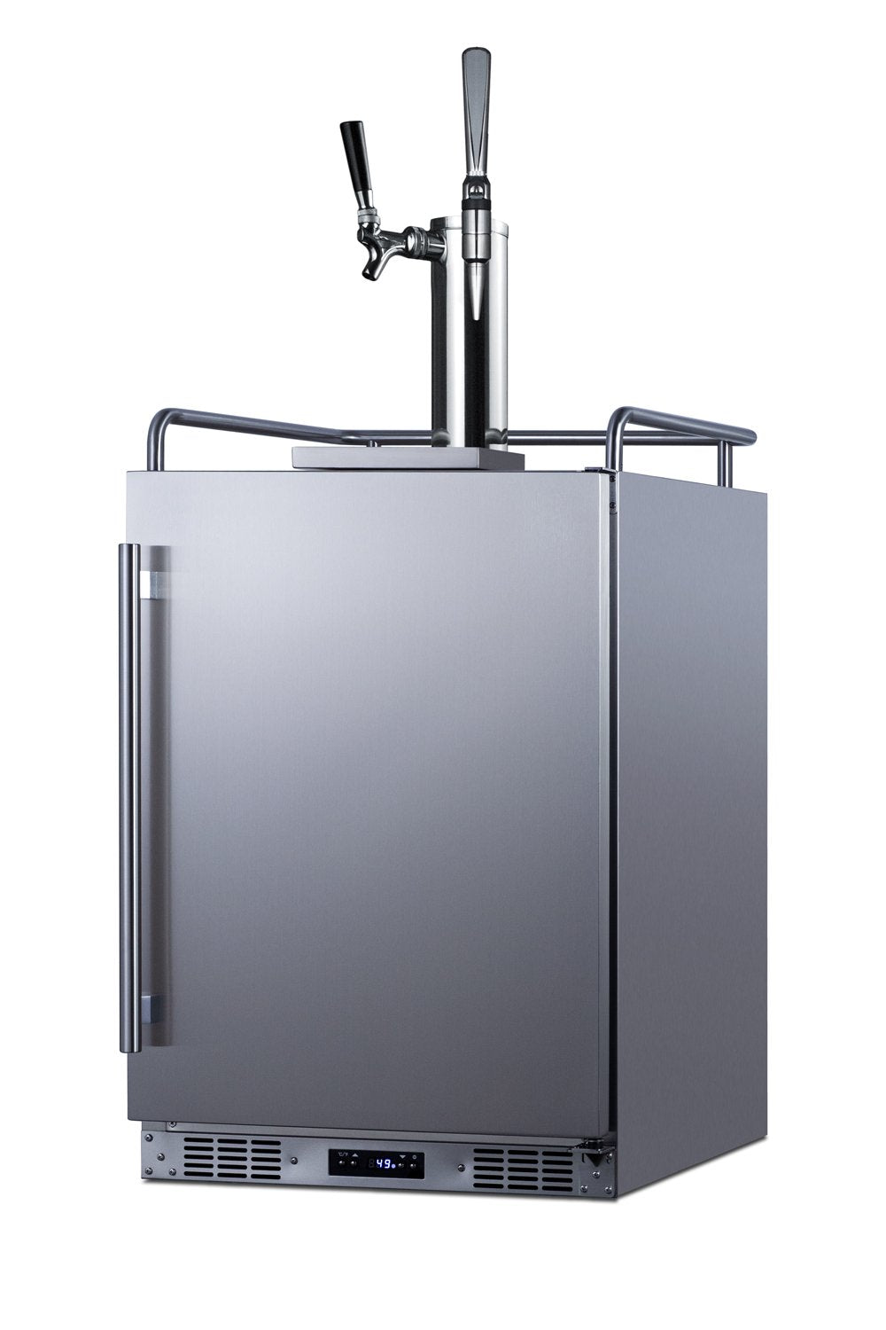 SUMMIT 24 in. Built-In Cold Brew/Nitro-Infused Coffee Kegerator (SBC682CMTWIN) 