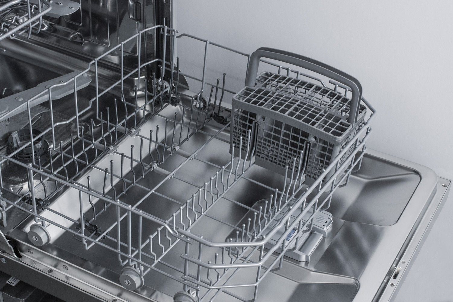 SUMMIT 24 in. Built-In Dishwasher in Stainless Steel (DW2435SS) 