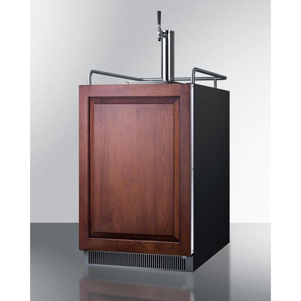 SUMMIT 24 in. Built-In Kegerator (SBC677BI) Panel Ready