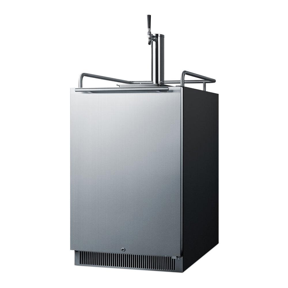 SUMMIT 24 in. Built-In Kegerator (SBC677BI) main image.