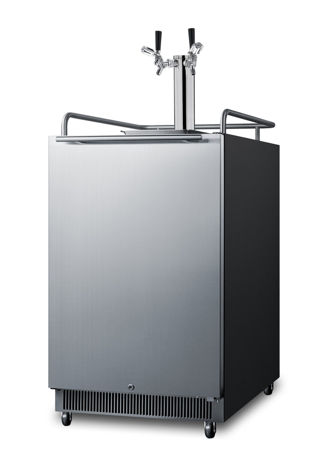 SUMMIT 24 in. Built-In Kegerator with TapLock in Stainless Steel (SBC677BITWINTL) 