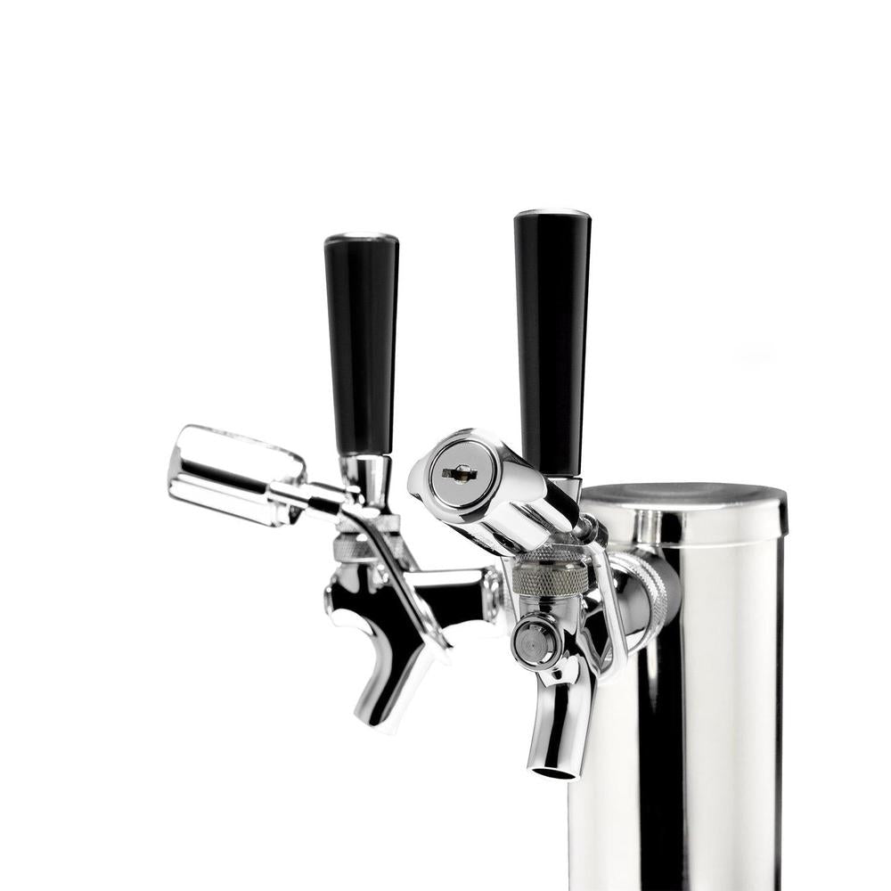 SUMMIT 24 in. Built-In Kegerator with TapLock in Stainless Steel (SBC677BITWINTL) 