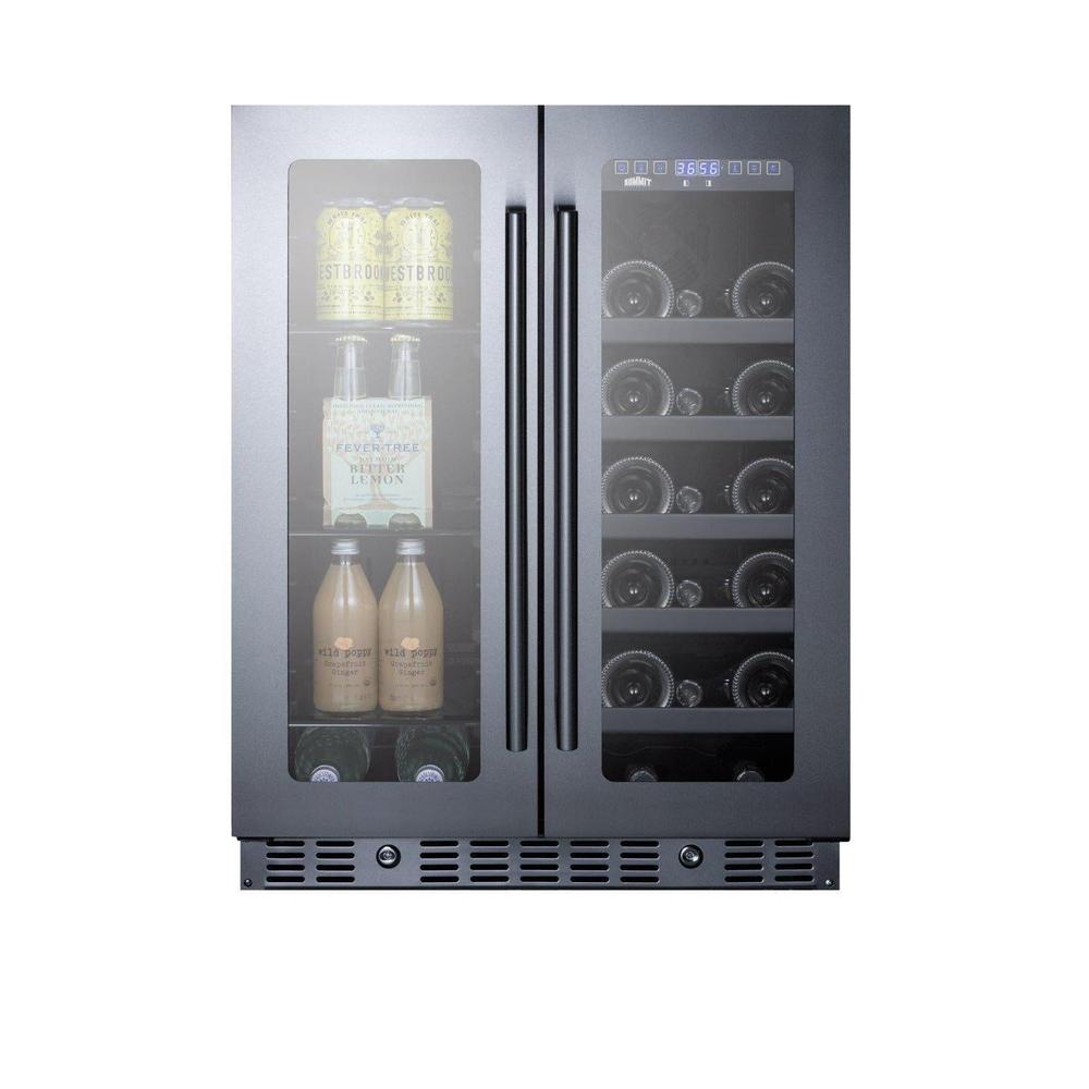 SUMMIT 24 in. Built-In Wine/Beverage Center, ADA Compliant (ALFD24WBV) 