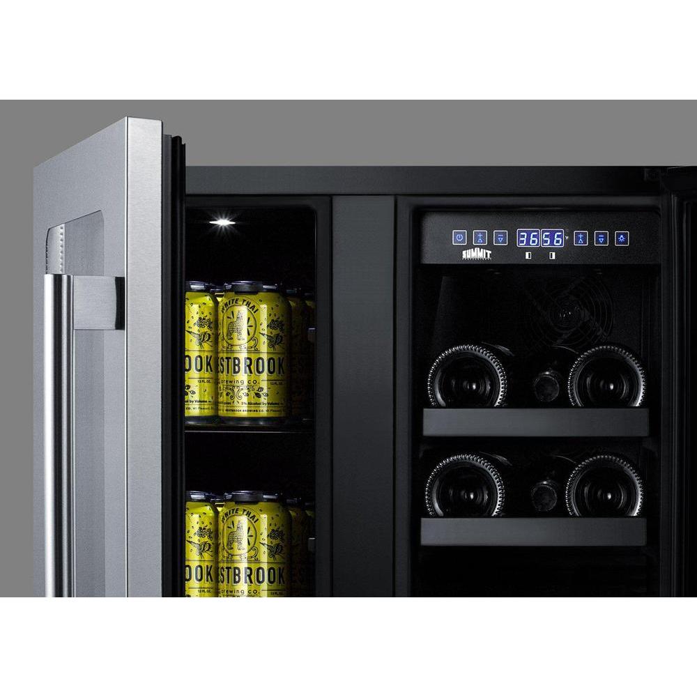 SUMMIT 24 in. Built-In Wine/Beverage Center, ADA Compliant (ALFD24WBV) 