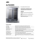 SUMMIT 24 in. Built-In Wine/Beverage Center, ADA Compliant (ALFD24WBV) 