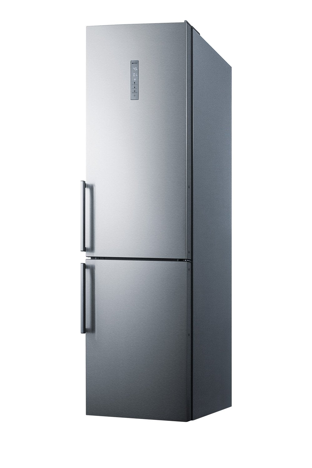 SUMMIT 24 in. Counter-Depth Bottom Freezer Refrigerator (FFBF192SS) 