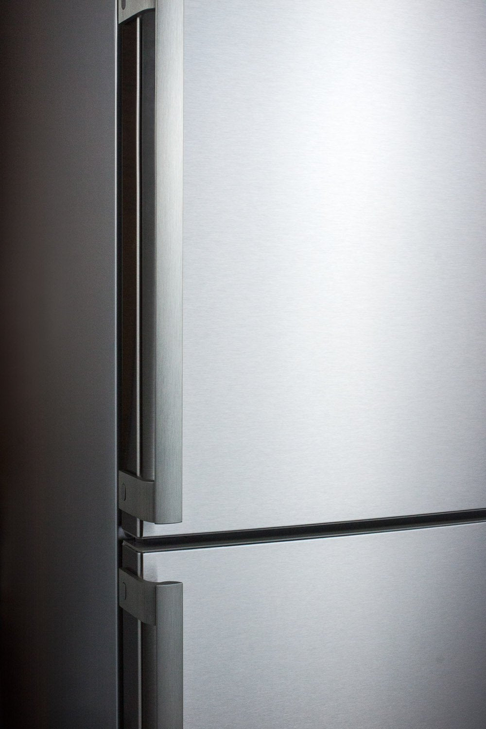 SUMMIT 24 in. Counter-Depth Bottom Freezer Refrigerator in Stainless Steel (FFBF246SS) 