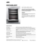 SUMMIT 24 in. Undercounter Built-In Wine Cellar (SWC530BLBIST) 