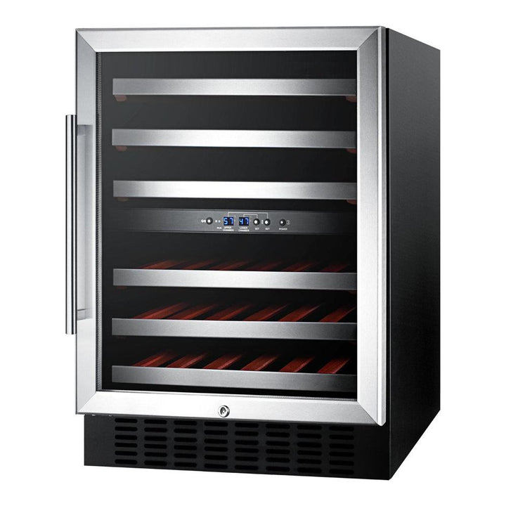 SUMMIT 24 in. Undercounter Built-In Wine Cellar (SWC530BLBIST)