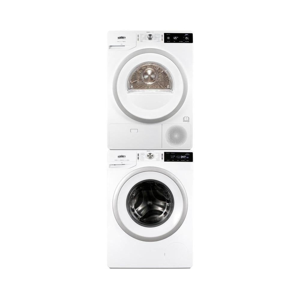 SUMMIT 24 in. Washer/Heat Pump Dryer Combination (SLS24W3P) 