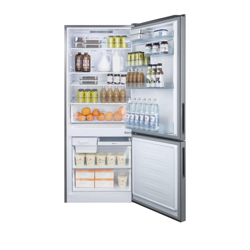 SUMMIT 28 in. Bottom Freezer Refrigerator in Stainless Steel (FFBF279SS) 