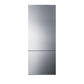 SUMMIT 28 in. Bottom Freezer Refrigerator in Stainless Steel (FFBF279SS) front, closed.