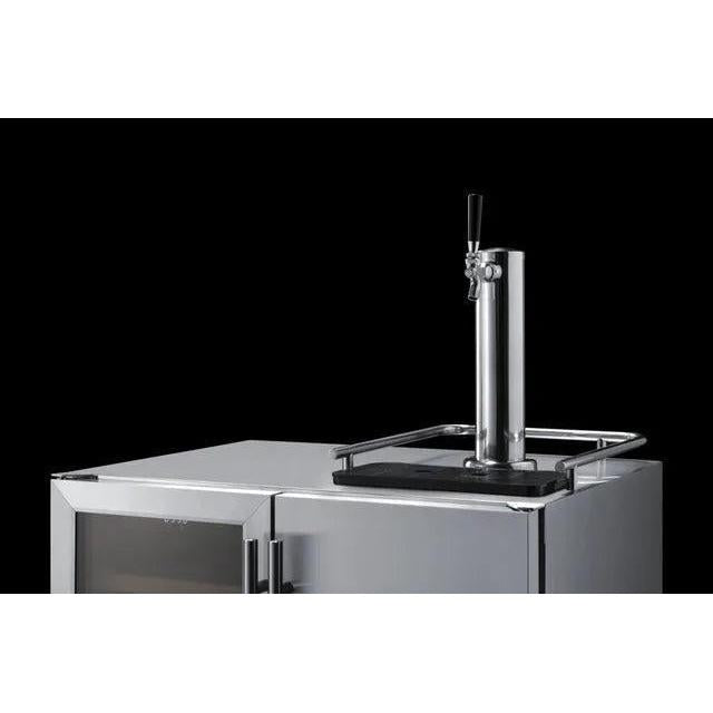 SUMMIT 30 in. Built-In Indoor/Outdoor Combination Wine Cellar/Kegerator (SWBC3041) 