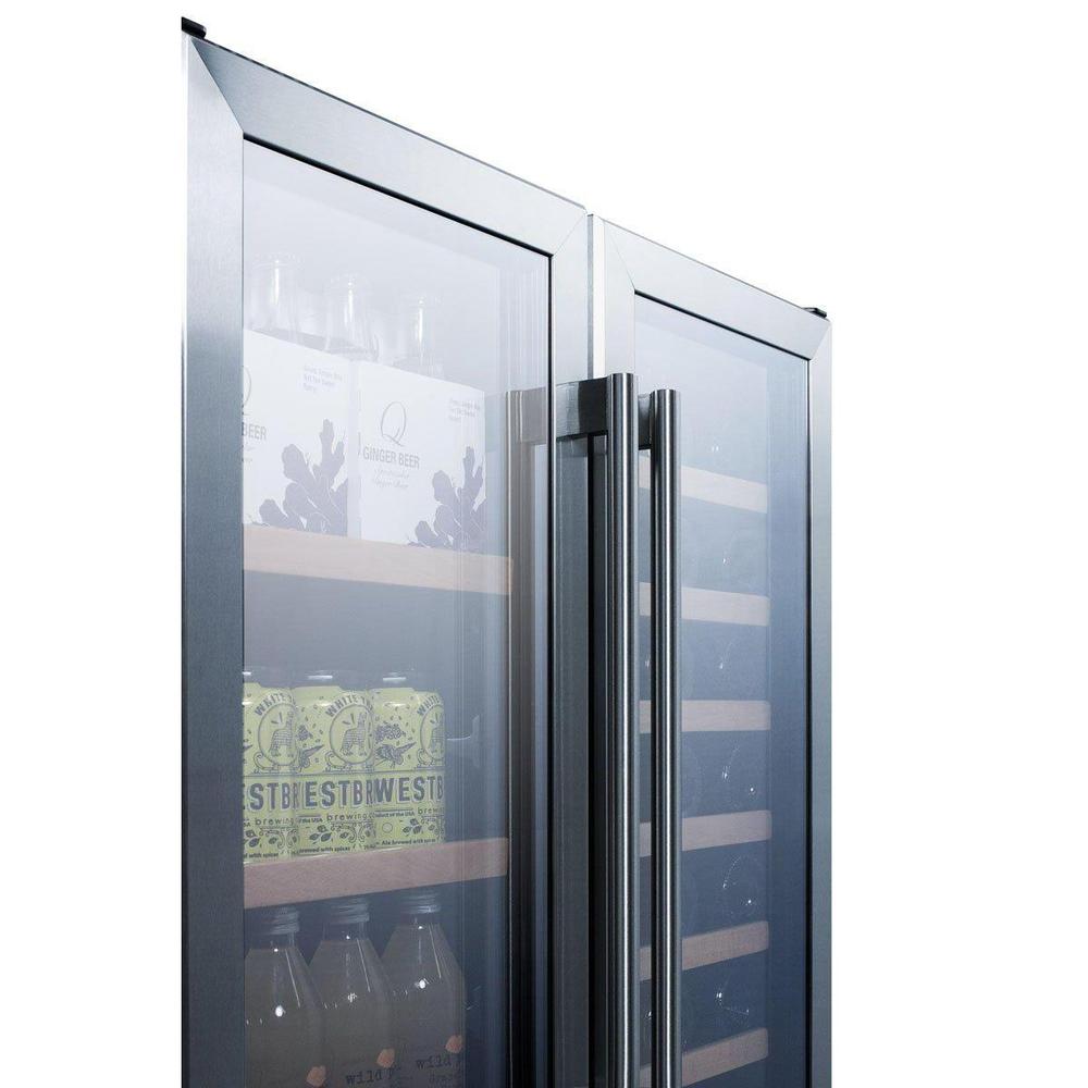 SUMMIT 30 in. Built-In Wine/Beverage Center (SWBV3071) 