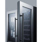 SUMMIT 30 in. Undercounter Built-In Wine/Beverage Center (SWBV3067B) 