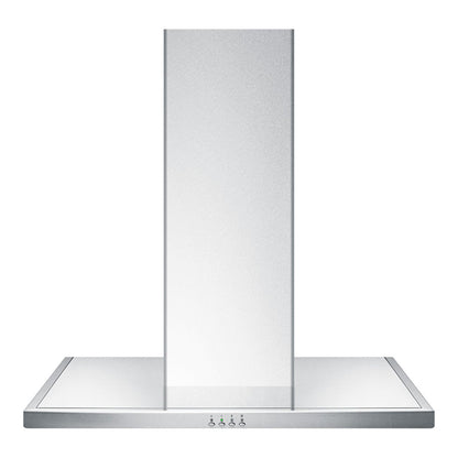 SUMMIT 30 in. Wall-Mounted Range Hood in Stainless Steel (SEH4630) 