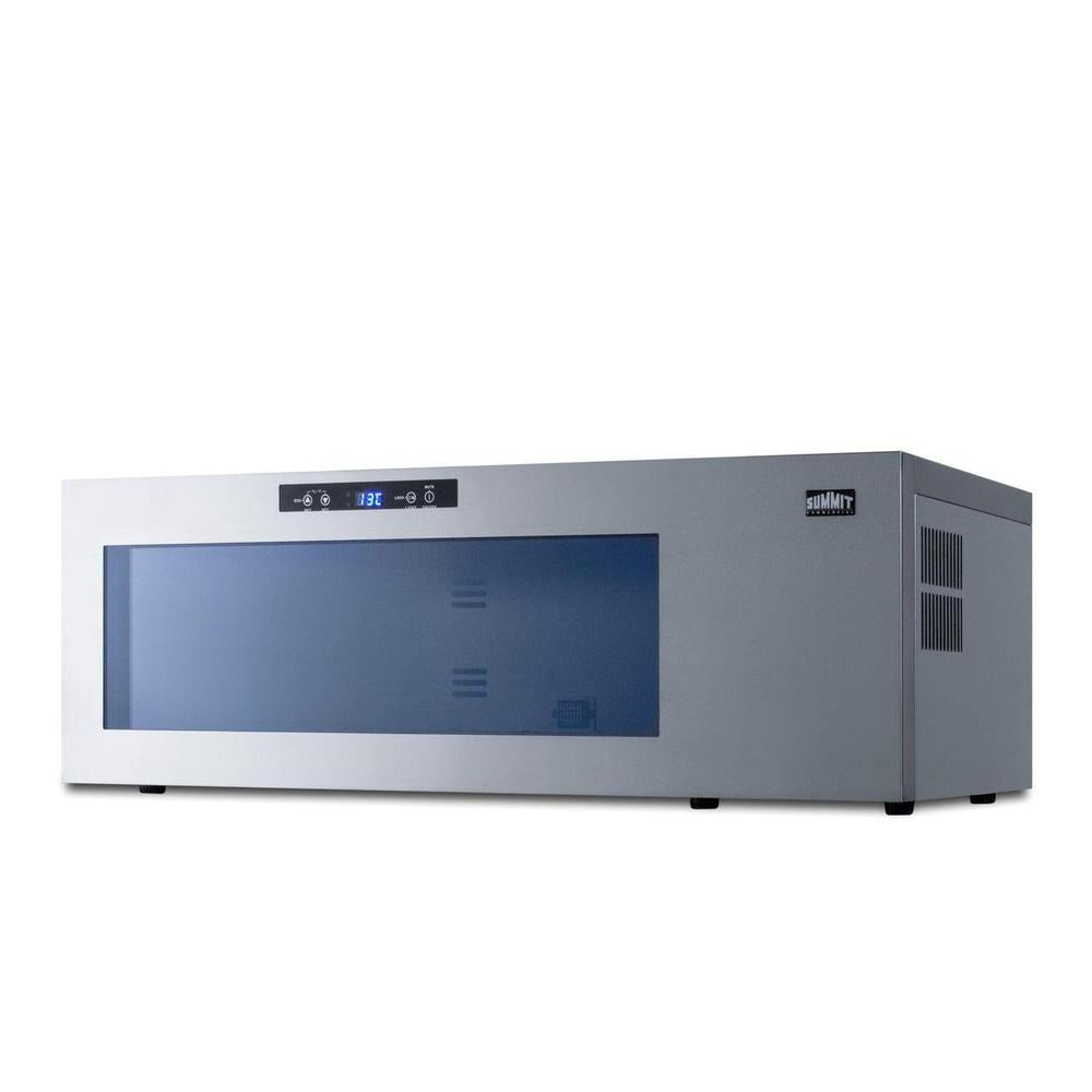 SUMMIT 36 in. 12-Bottle Countertop Wine Cooler (STC12) 