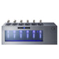 SUMMIT 36 in. 12-Bottle Countertop Wine Cooler (STC12) 