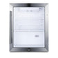 SUMMIT Commercial 19 in. Compact Outdoor Beverage Center (SPR314LOS) front, closed.