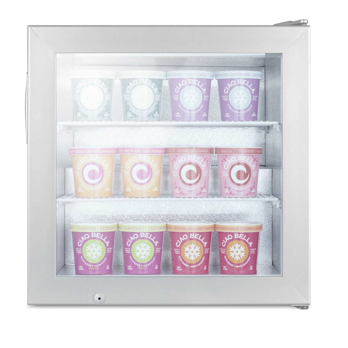 SUMMIT Commercial 24 in. Compact Display Freezer (SCFU386) 