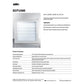 SUMMIT Commercial 24 in. Compact Display Freezer (SCFU386) 