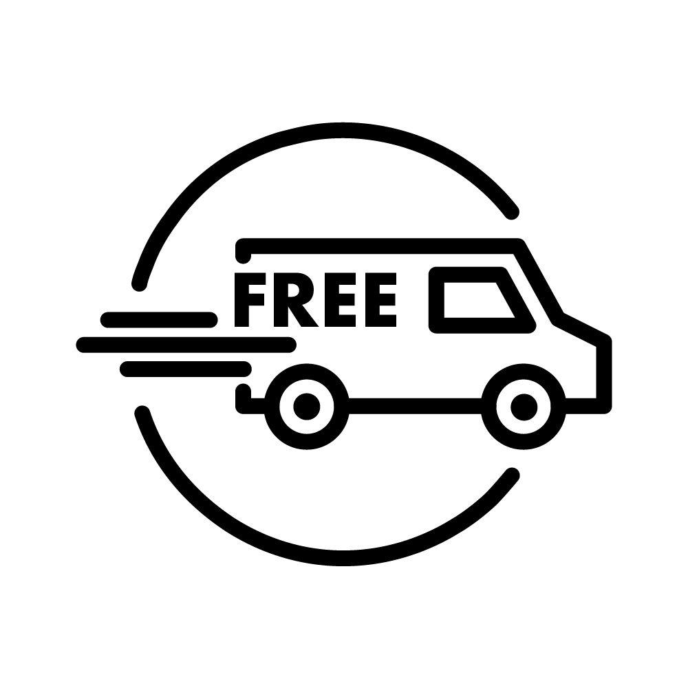 Icon representing free shipping