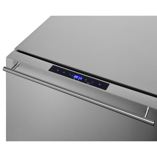 Summit 24 in. 2-Drawer Refrigerator-Freezer (SPRF34D) 