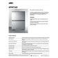 Summit 24 in. 2-Drawer Refrigerator-Freezer (SPRF34D) 