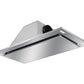 VICTORY Sunset 36 in. 600 CFM Flush Ceiling Mount Range Hood with Stainless Steel, White, and Black Color Options
