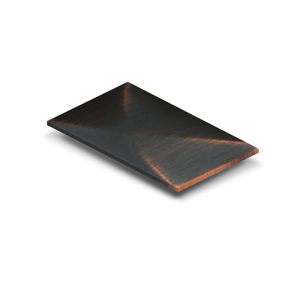ZLINE 3 x 5 Oil-Rubbed Bronze Copper Sample (CS-O) main image.