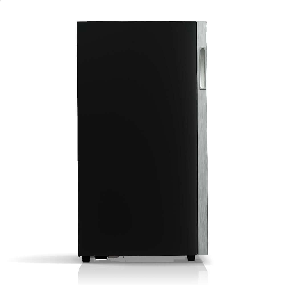 TCL 18 in. 121 Can 2.4 Cu. Ft. Compact Freestanding Beverage Cooler with Glass Door (TRV121FAS) cabinet