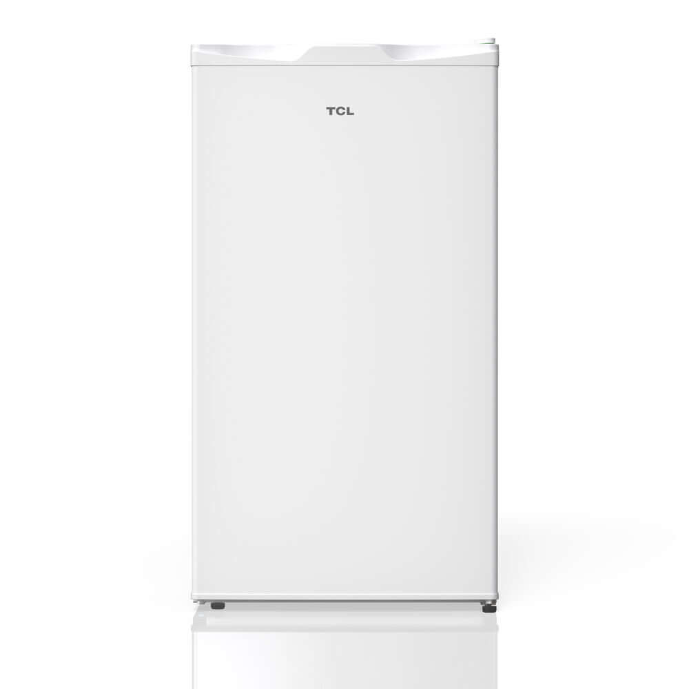 TCL 18 in. 3.1 Cu. Ft. Compact Single Door Mini Fridge in White (TRM31S4AW)