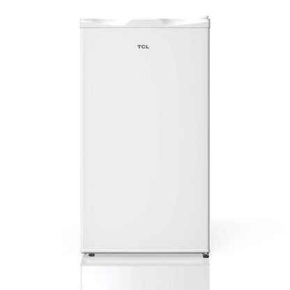 TCL 18 in. 3.1 Cu. Ft. Compact Single Door Mini Fridge in White (TRM31S4AW)