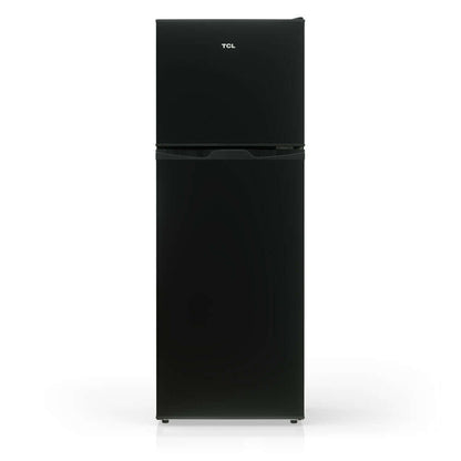 TCL 18 in. 4.7 Cu. Ft. Compact Top Freezer Mini Fridge in Black (TRM47D5AB)