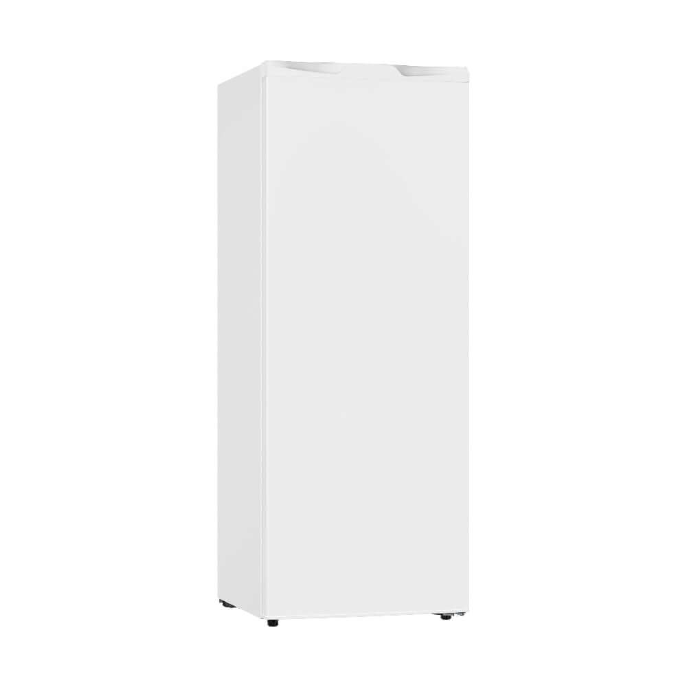 TCL 22 in. 5.6 Cu. Ft. Compact Freestanding Upright Freezer in White (TRU06M3AW) side.